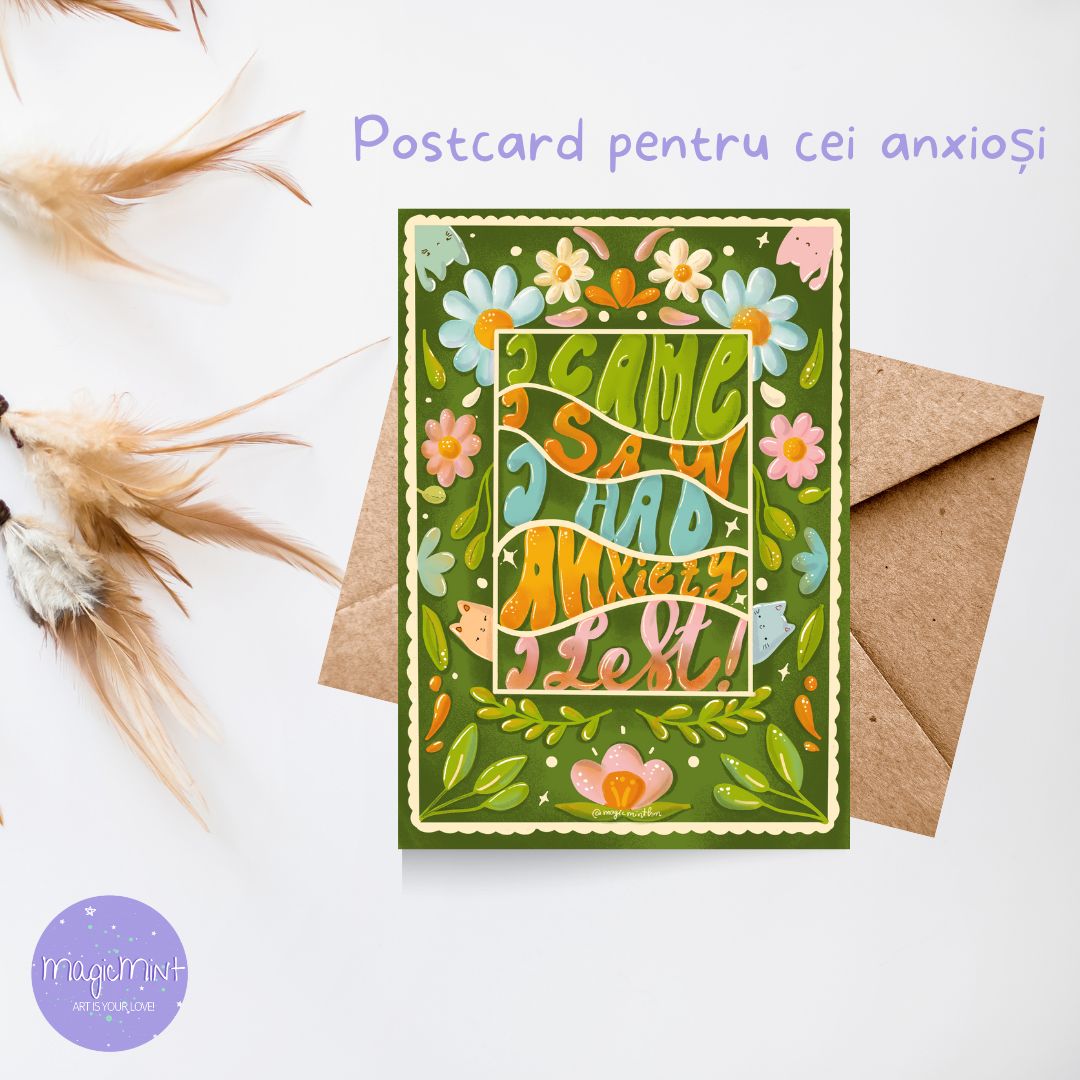 Postcard pentru cei anxiosi
