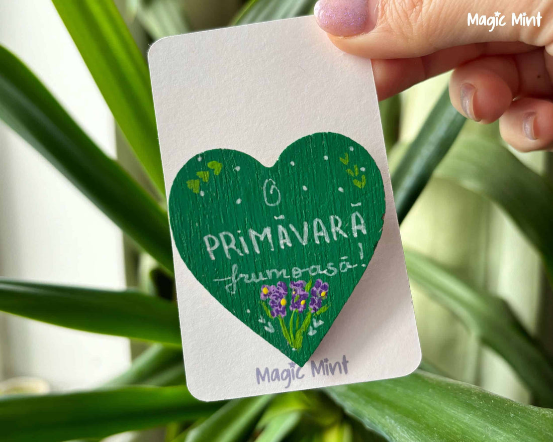 Imbratiseaza caldura primaverii cu colectia noastra de inimioare din lemn