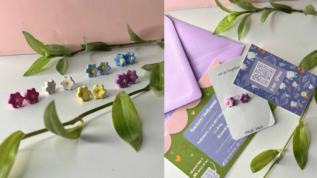 Cercei din lut: un accesoriu unic pentru a te face remarcată