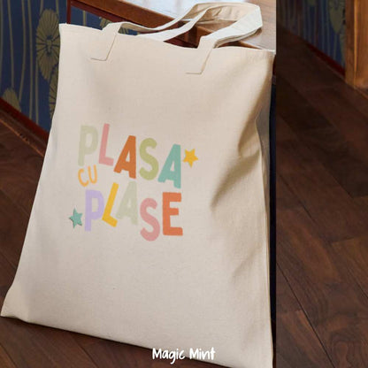 Plasa cu plase - Traistă bumbac