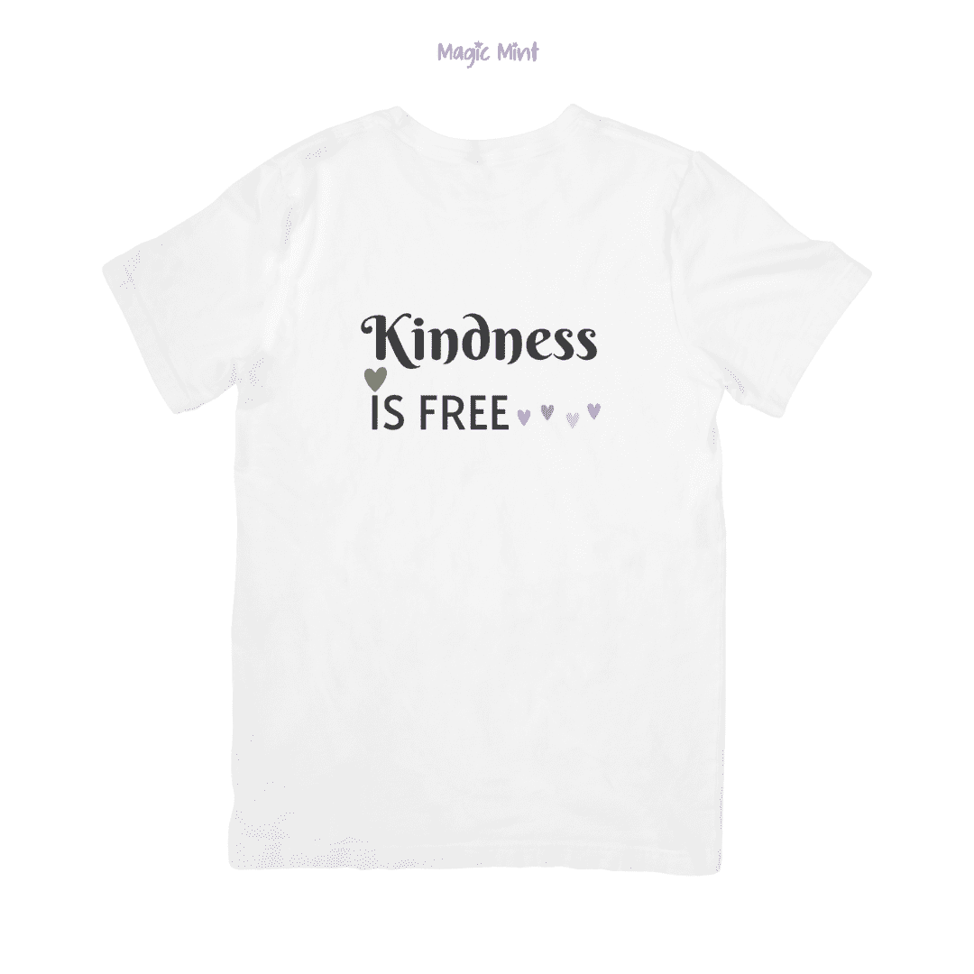 Tricou personalizat Kindness is free