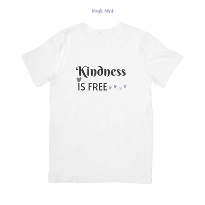 Tricou personalizat Kindness is free