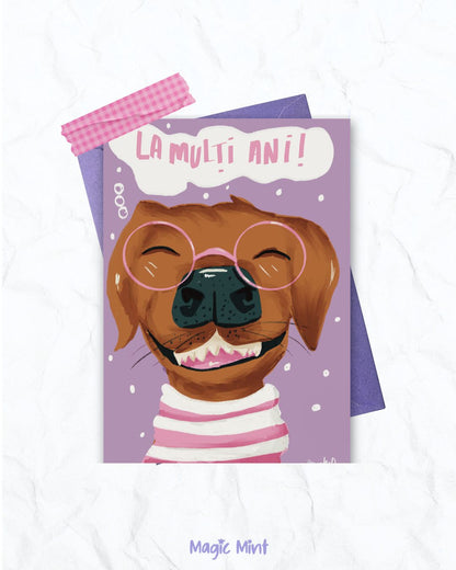 Postcard iubitori de căței