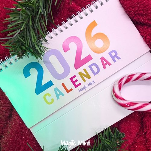 calendar cu teckeli de birou