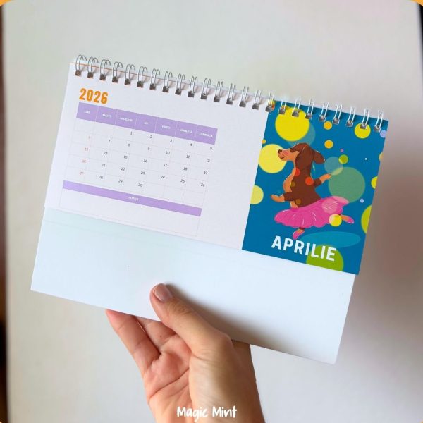 Calendar de birou teckel 2026 - Image 7