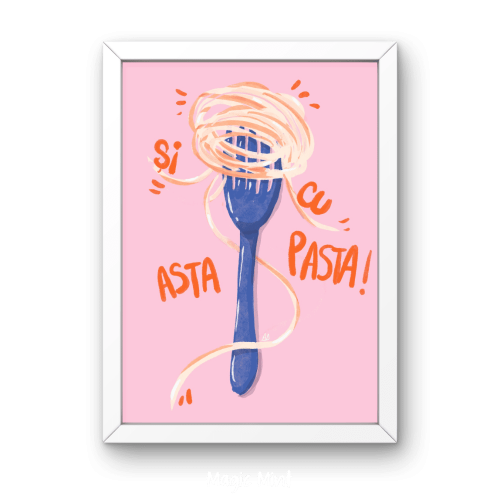 print bucatarie cu asta pasta