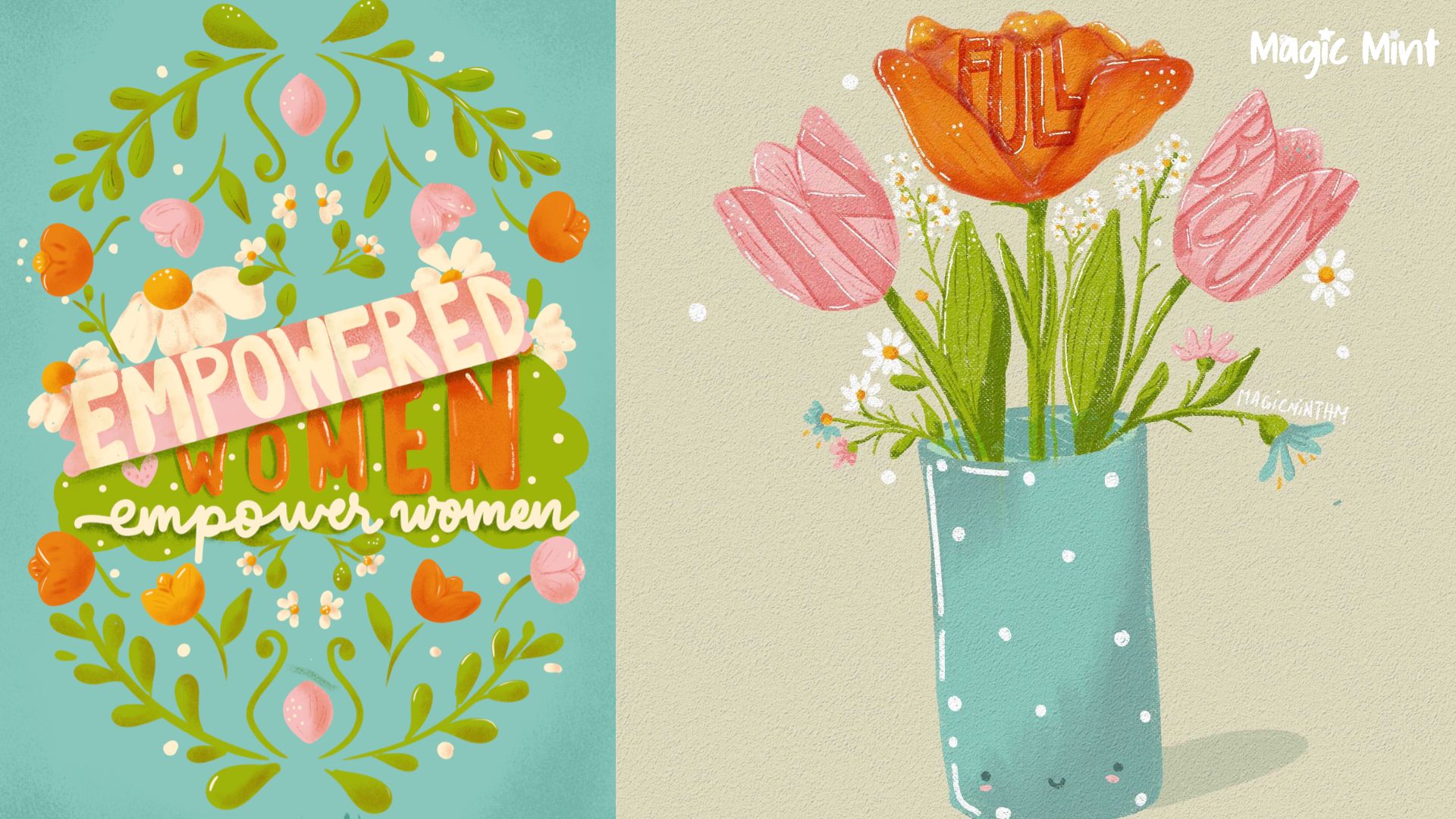 De ce ilustrație? Începuturile creative ale Magic Mint