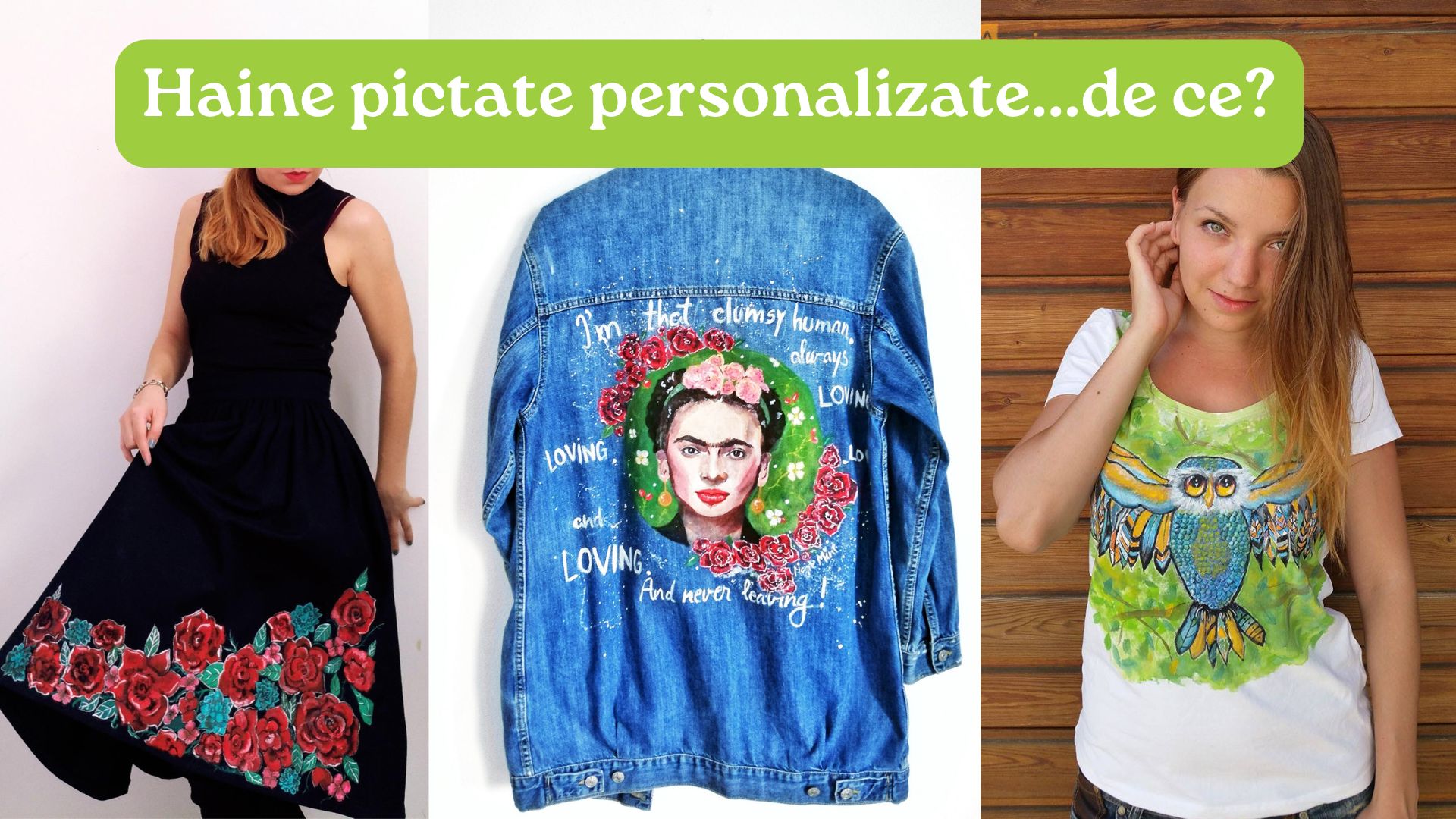 De ce haine personalizate prin pictură?De la un tricou pătat la un tricou nou